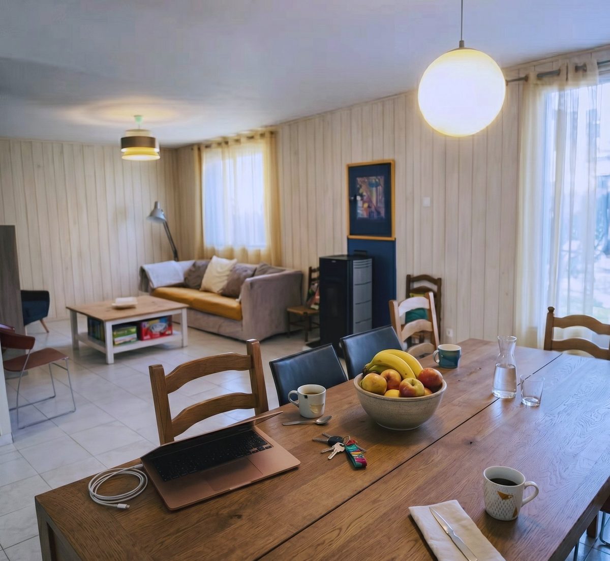 Salon et salle à manger des Tilleuls